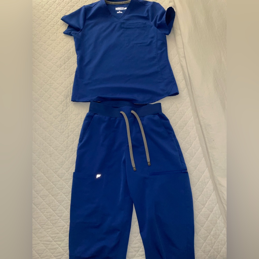 Fabletics Royal Blue Scrubs